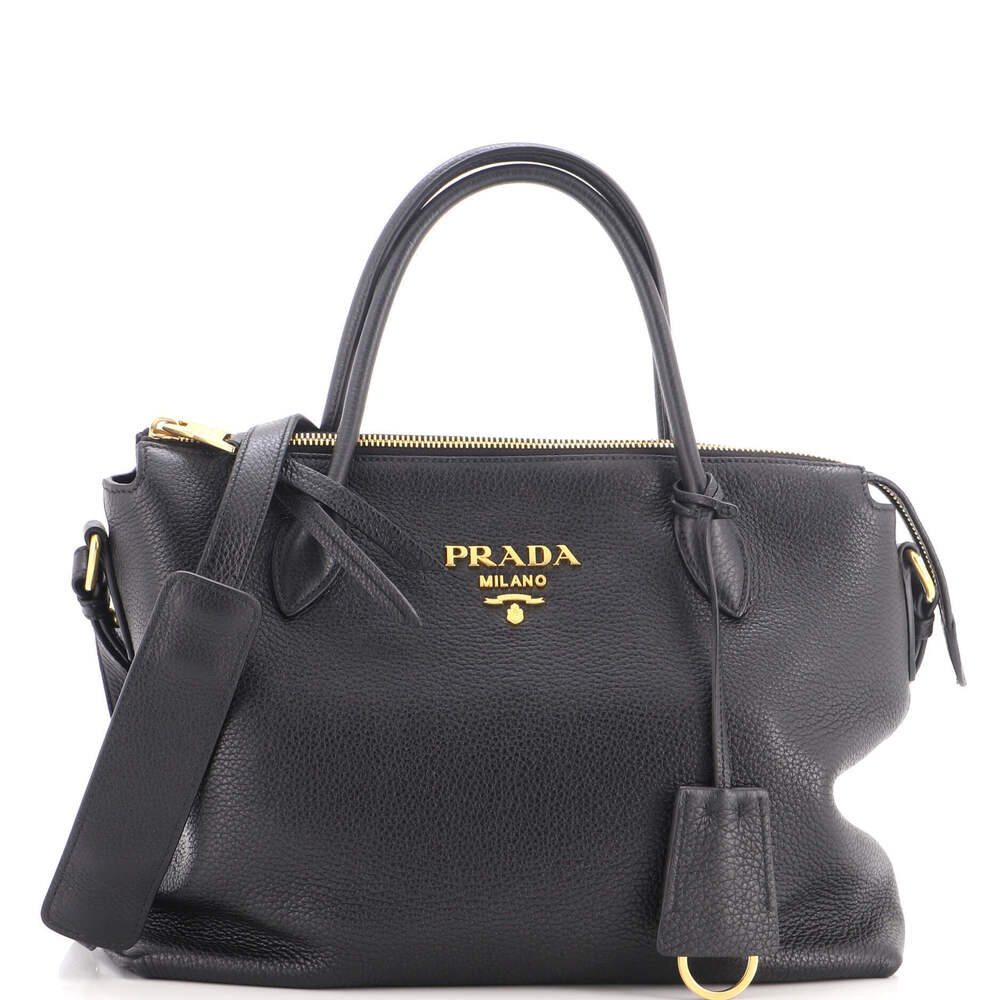 Prada Medium Dual Strap Zip Tote
